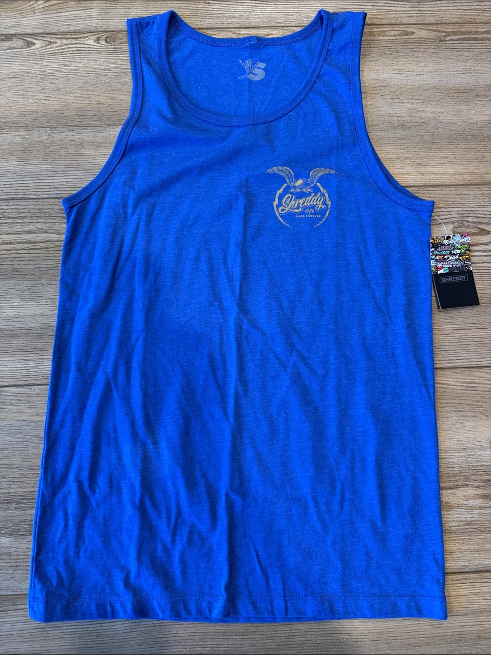Men's Blue Performance Tank Top